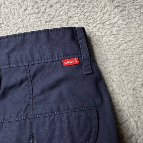 Levis Cargo Shorts Mens Size 38 Two Horse Levi Strauss Blue Outdoor Waterless - Picture 12 of 14